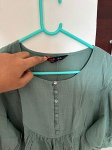 Cute Green Zink Top