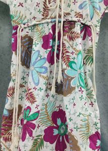 Floral Print Mini Dress