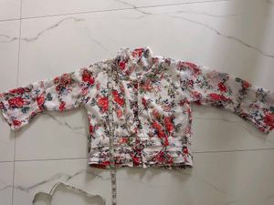 Floral Crop Top Women