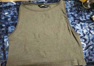 Olive Green Tank Top