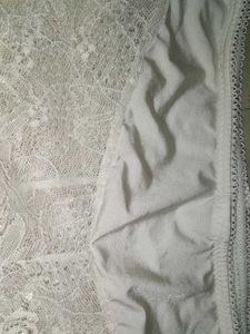 White Lace Briefs
