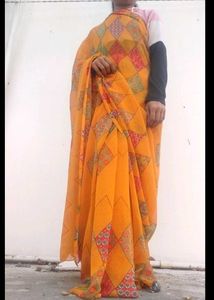 Orange Saree