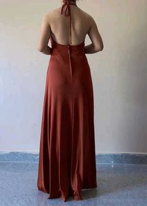 Halter Neck Maxi Dress