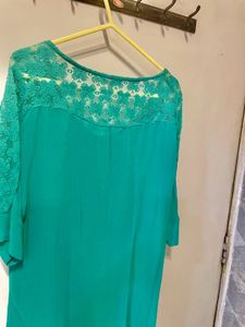Cutwork Party Top