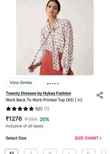 CLEARANCE SALETwenty Dresses White Blouse