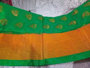 Beautiful Copper Bottom Saree
