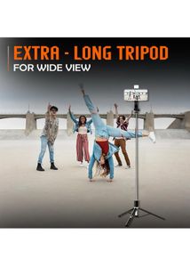 Kratos K9 Selfie Stick with Fill Light Tripod