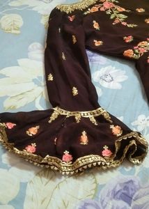 Brown Colour Garara All Set 😍