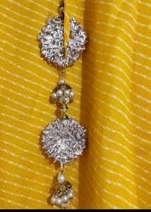 Leheriya Haldi Lehenga - 3pcs