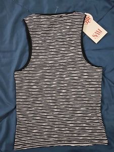 Striped Sleeveless Tank Top