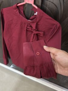 Full Sleeves High Neck Top
