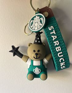 Starbucks Keychain- Cute Bear