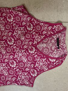 Floral Halter Neck Kurta 💗