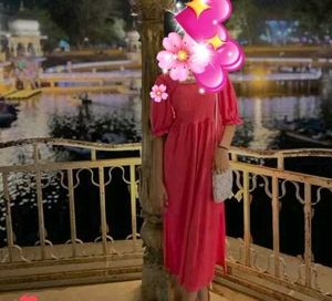 Coral Maxi Dress