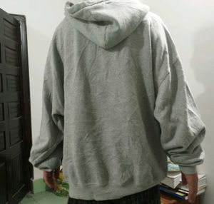 Grey Oversized Hoodie
