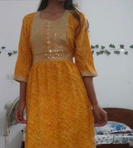 Elegant Yellow Kurta