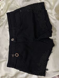 Only Black Shorts