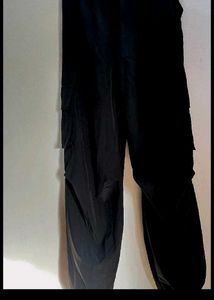 Black Cargo Pant