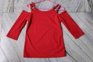 Red &#39;Always&#39; Graphic Tee