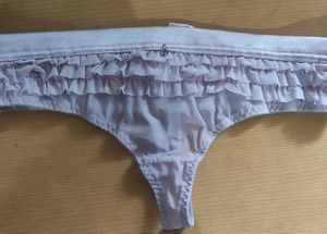 Ruffled Thong Panty
