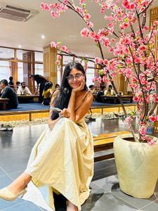 Beige Fit &amp; Flare Dress