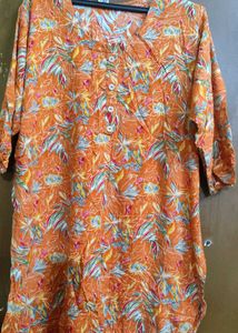 Floral Print Kurta