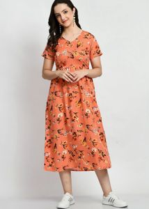 Floral Frock Dress