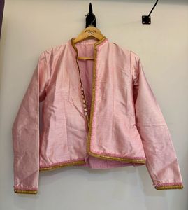 Pink Kurta Style Jacket