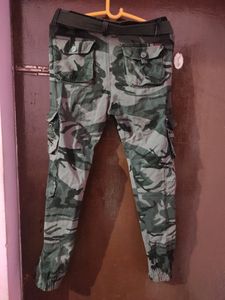 Camouflage Cargo Pant 30 Waist.Small Size.