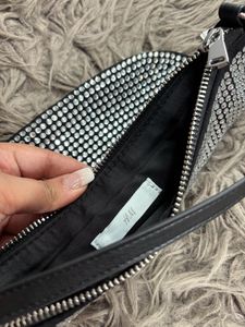 Silver Studded Bag