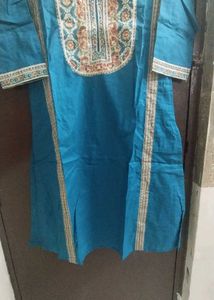 New Unused Biba Brand Embroidery Kurti Pant Set