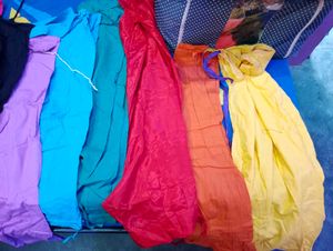 3 Or 4 Used Colorful Peticoats (Set Of 12)