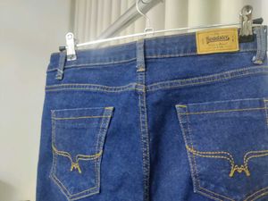 Dark Blue Denim Jeans