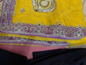 Yellow Saree