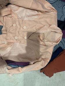 Elegant Blush Pink Jacket