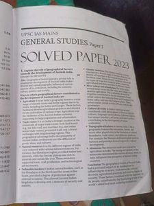IAS Mains General Studies