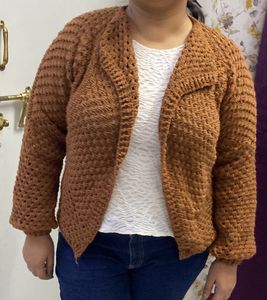 Crochet Knit Cardigan
