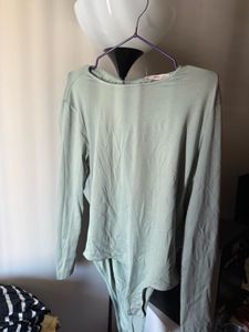 Mango mint Green Bodysuit Top XL Size