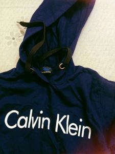 Calvin Klein Navy Hoodie