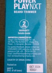 (Seal Pack ) Bombay Shaving Company NXT Trimme