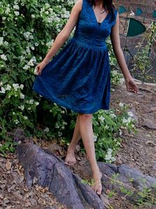 Faballey Fit And Flare Dress