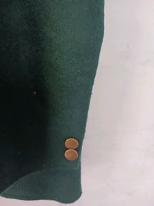 Green Woollen Blazer