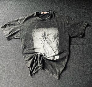 charcoal stone washed tshirt