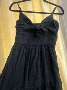 Black Sundress Maxi Length - GAP