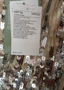 H&amp;M ❤️✨️Short Sequined Dress ❤️✨️