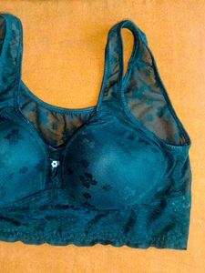 Vintage Black Lace Bra Top