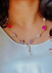 Crystal Chain Necklace