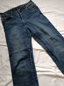 Blue Straight Fit Jeans