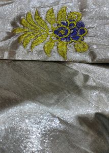 Blouse Piece One Meter With Embroidery