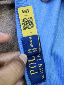 Ralph Lauren Blue Oversized Polo T-Shirt